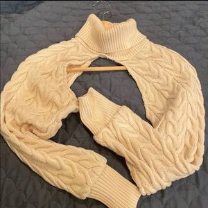 Zara Cable-knit arm warmer